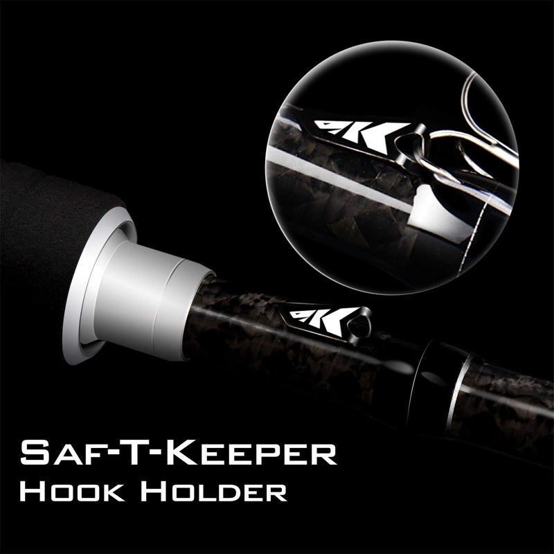 KastKing Perigee II Fishing Rods, Spinning Rod 5ft 6in - Light - Fast - Two Pieces One Tip Rod - Image 4